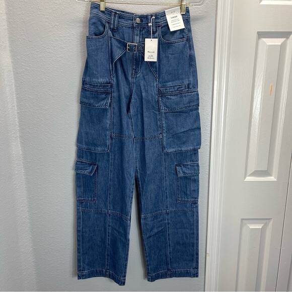Madewell x Molly Dickson Cargo Jeans - Picture 2 of 12